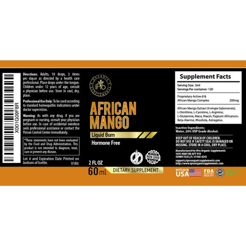 Image of African mango drops