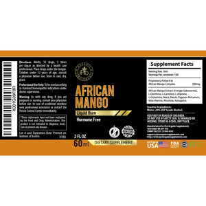 African mango drops