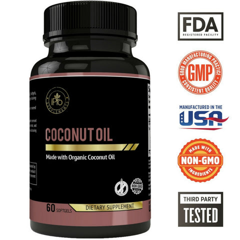 Image of iPro Coconut Oil 60 Soft Gels