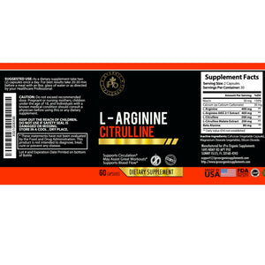L-Arginine No Blast