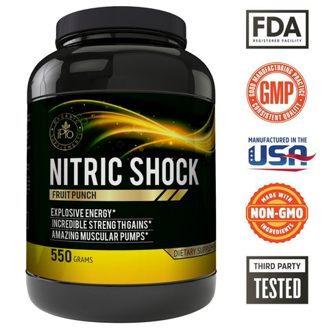 Image of Nitric Shock Pre-Workout (Fruit Punch)