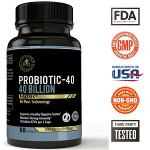 Probiotics  40 Billion