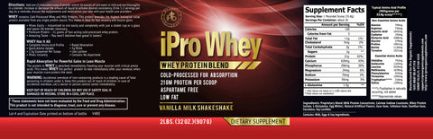 Image of Whey Protein (Vanilla)